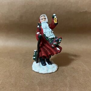 Pipka Midnight Visitor Santa Handcrafted Father Christmas Figurine Mini Collect